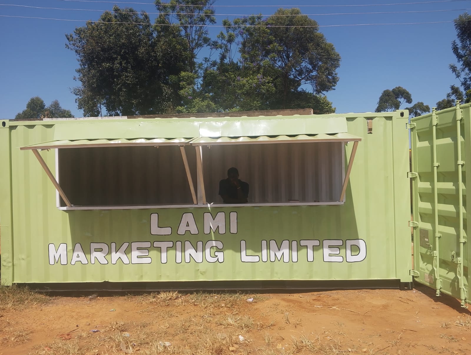 Lami Marketing Limited container front view
